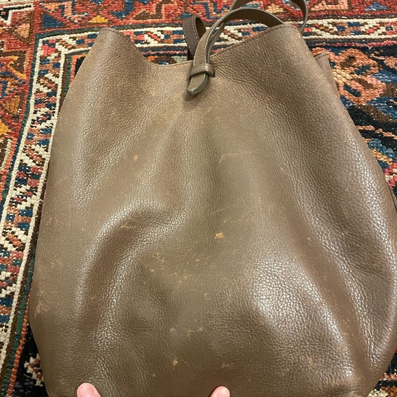 Lotuff Leather Sling Backpack in Clay - Picture 5 of 10